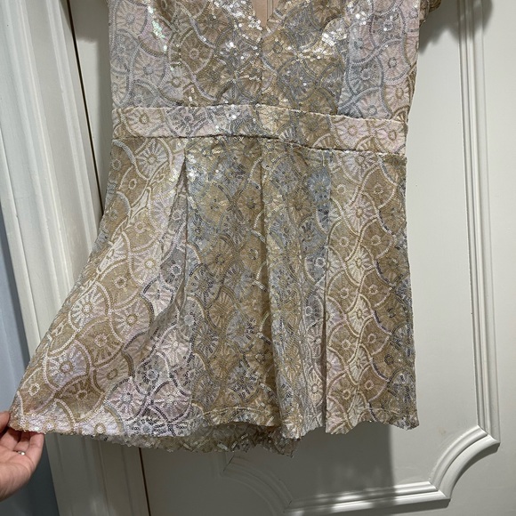 Gianni Bini Sequin Romper - Picture 2 of 8